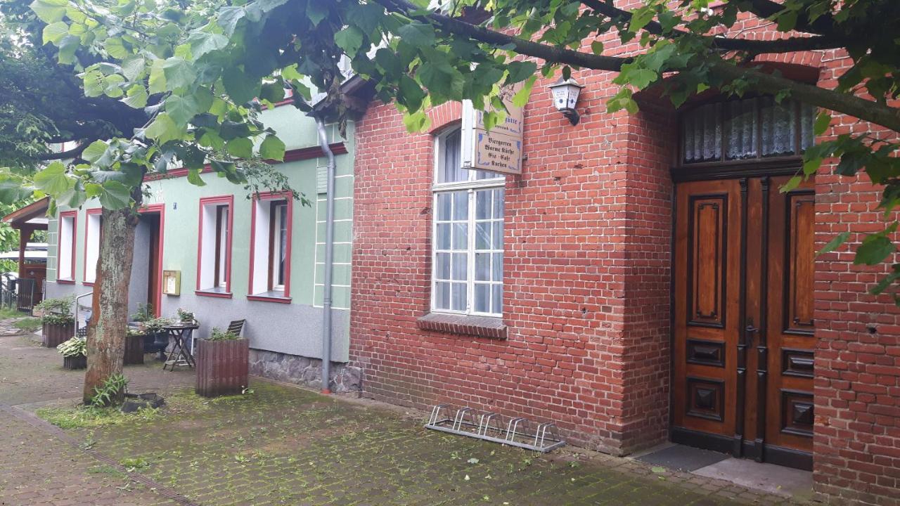 Gasthof Alte Fischerhuette Altfriesack Eksteriør bilde