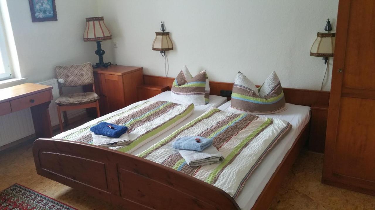 Gasthof Alte Fischerhuette Altfriesack Rom bilde