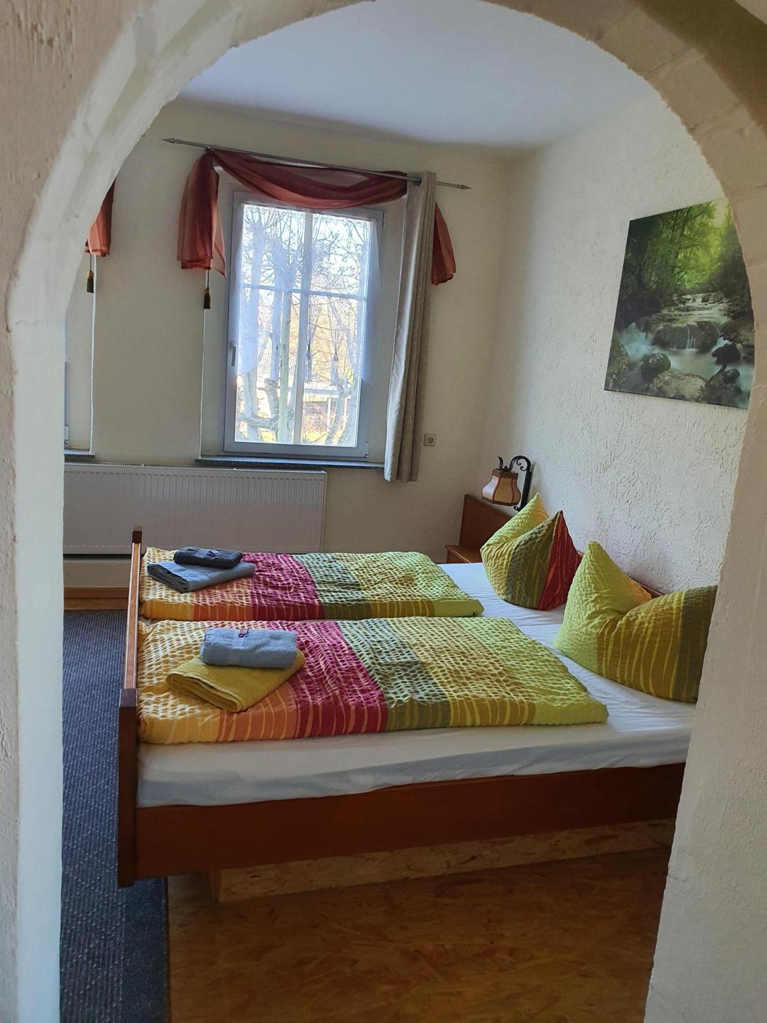 Gasthof Alte Fischerhuette Altfriesack Rom bilde